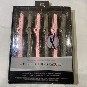 My Beauty Spot Pink and Gray Folding Women’s Razors
